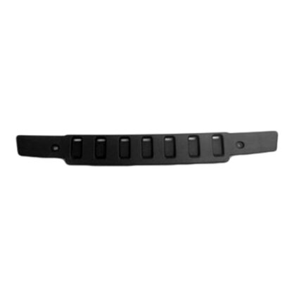 Bumper to Body Filler Panel Front Standard Duty Upper Gap Cover for Jeep Wrangler Wrangler JK