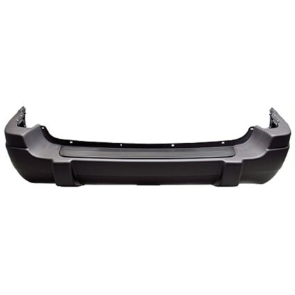 Bumper Cover Rear w/Towing Pkg Textured Metallic Dark Gray for Jeep Grand Cherokee Laredo Sport 2000–2002