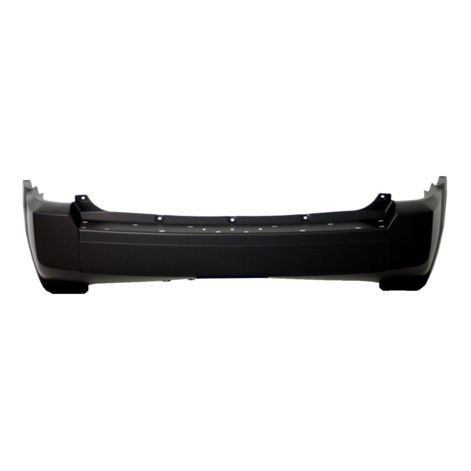 Bumper Cover Rear w/o Chrome w/o Tow Hooks Primed for Jeep Patriot 2007–2010
