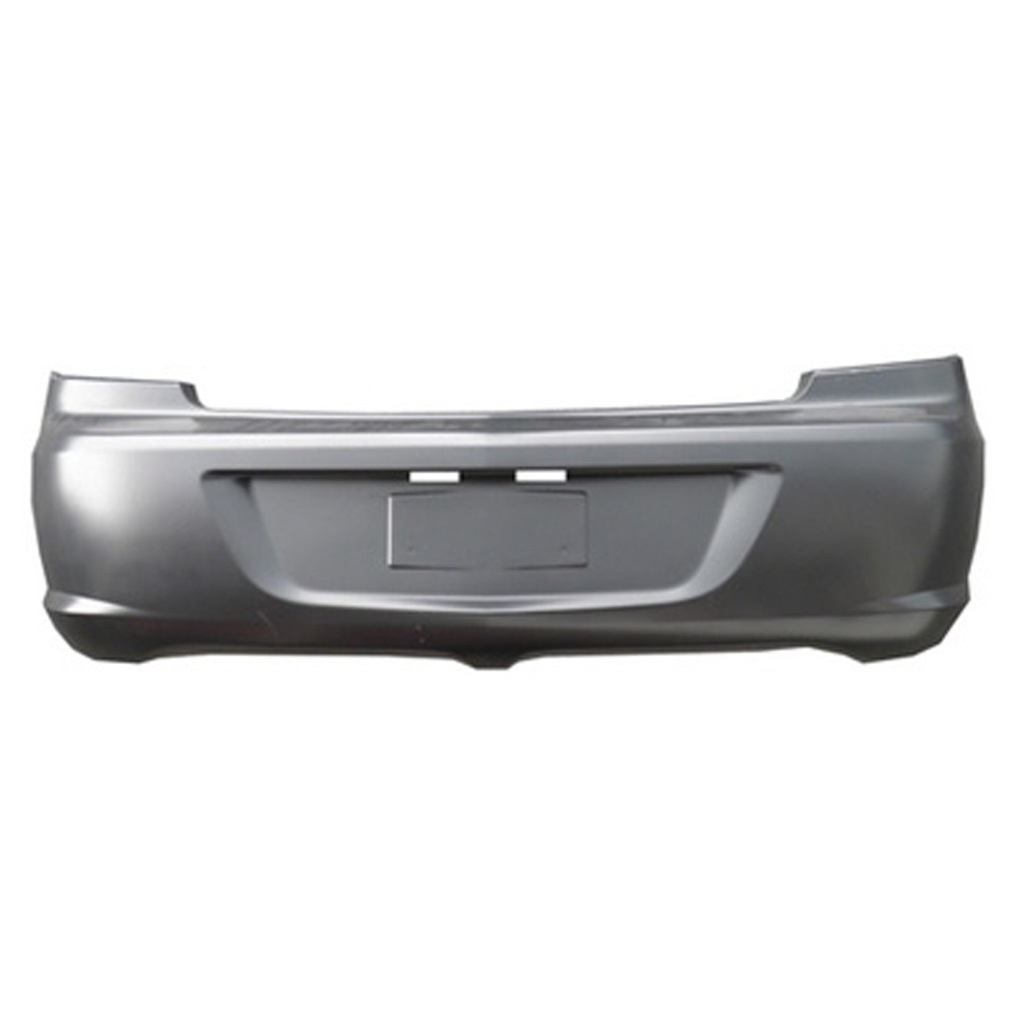 Bumper Cover Rear Single Exhaust w/o Tow Hook Primed CAPA for Chrysler Sebring Sedan 2007–2010
