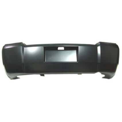 Bumper Cover Rear w/Single Exhaust Primed CAPA for Dodge Avenger 2008–2010