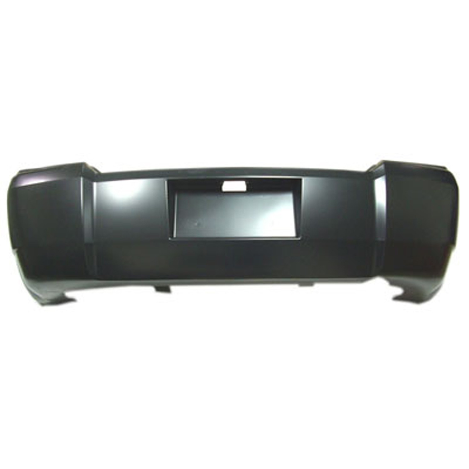 Bumper Cover Rear w/Single Exhaust Primed CAPA for Dodge Avenger 2008–2010