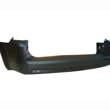 Bumper Cover Rear w/Parking Sensor w/o Chrome Insert Primed for Dodge Grand Caravan 2008–2010