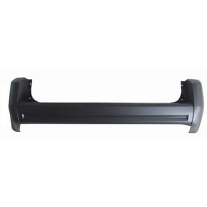 Bumper Cover Rear w/o Parking Sensor w/Chrome Insert Primed CAPA for Dodge Grand Caravan 2008–2010