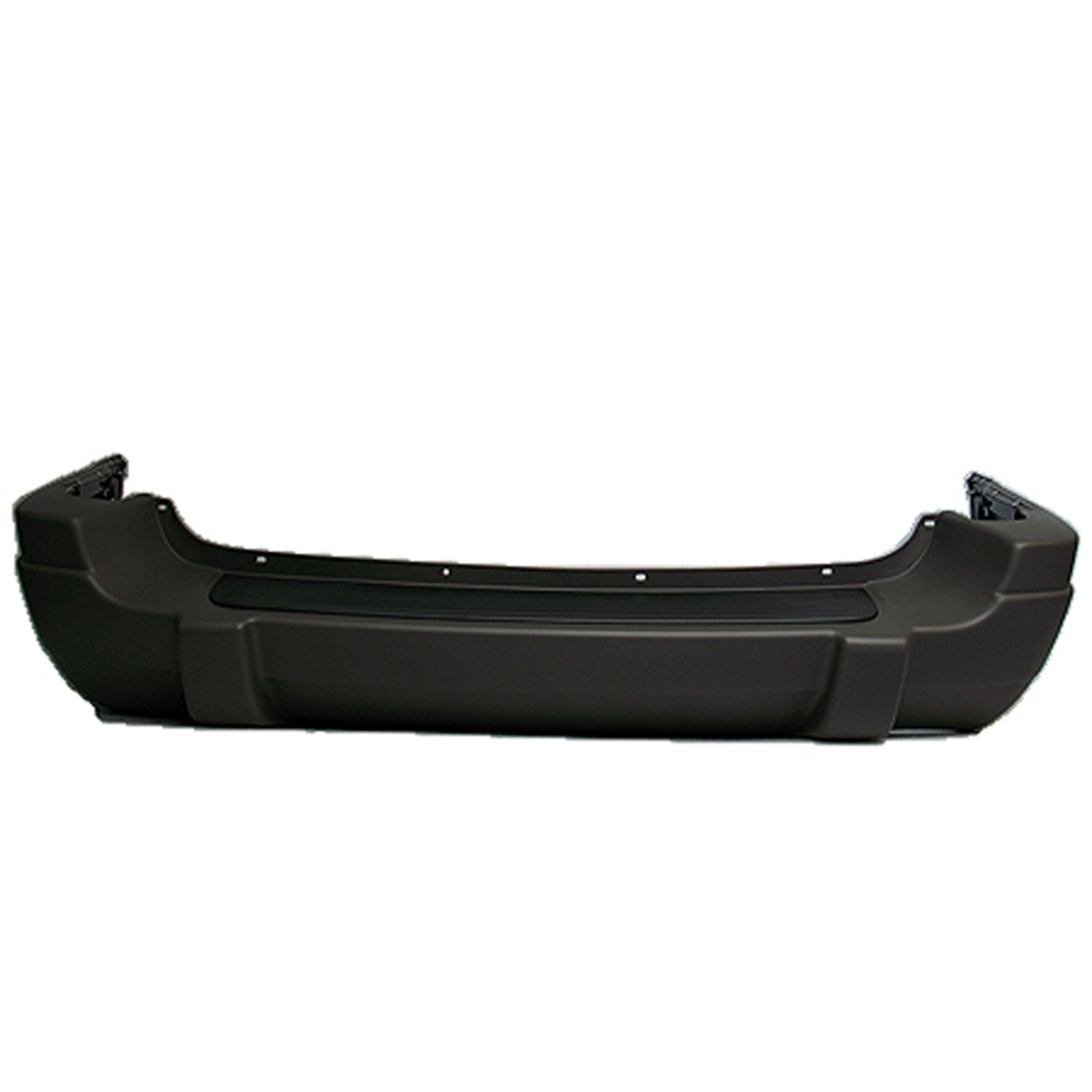 Bumper Cover Rear w/o Hitch Bezel Light Gray for Jeep Grand Cherokee Laredo 2003–2004