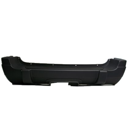 Bumper Cover Rear w/Hitch Bezel Dark Gray for Jeep Grand Cherokee Laredo 2003–2004
