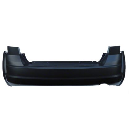 Bumper Cover Rear w/o Fascia 1 Pcs w/o Parking Sensor Single Exhaust Primed CAPA for Dodge Journey SXT SE SE Blacktop SE Value 2009–2020