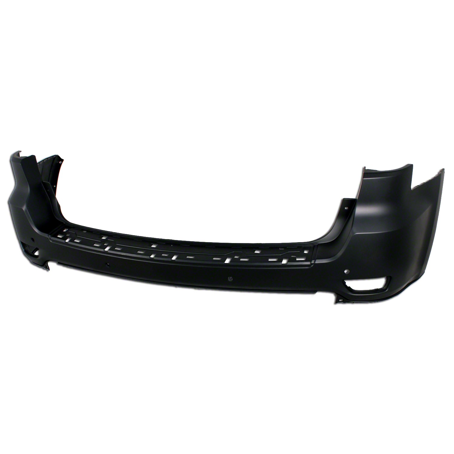 Bumper Cover Rear w/Parking Sensor w/o Blind Spot Detection w/o Chrome Trim Primed for Jeep Grand Cherokee 2011–2015