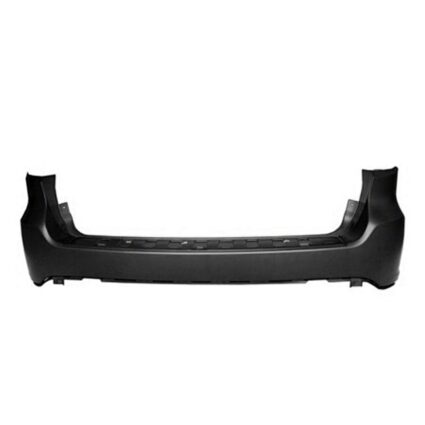 Bumper Cover Rear w/o Parking Sensors w/o Blind Spot Detection Primed CAPA for Dodge Durango 2011–2024