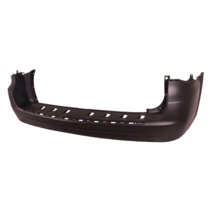 Bumper Cover Rear w/o Blind Spot Sensor Primed CAPA for Chrysler Town & Country 2011–2016