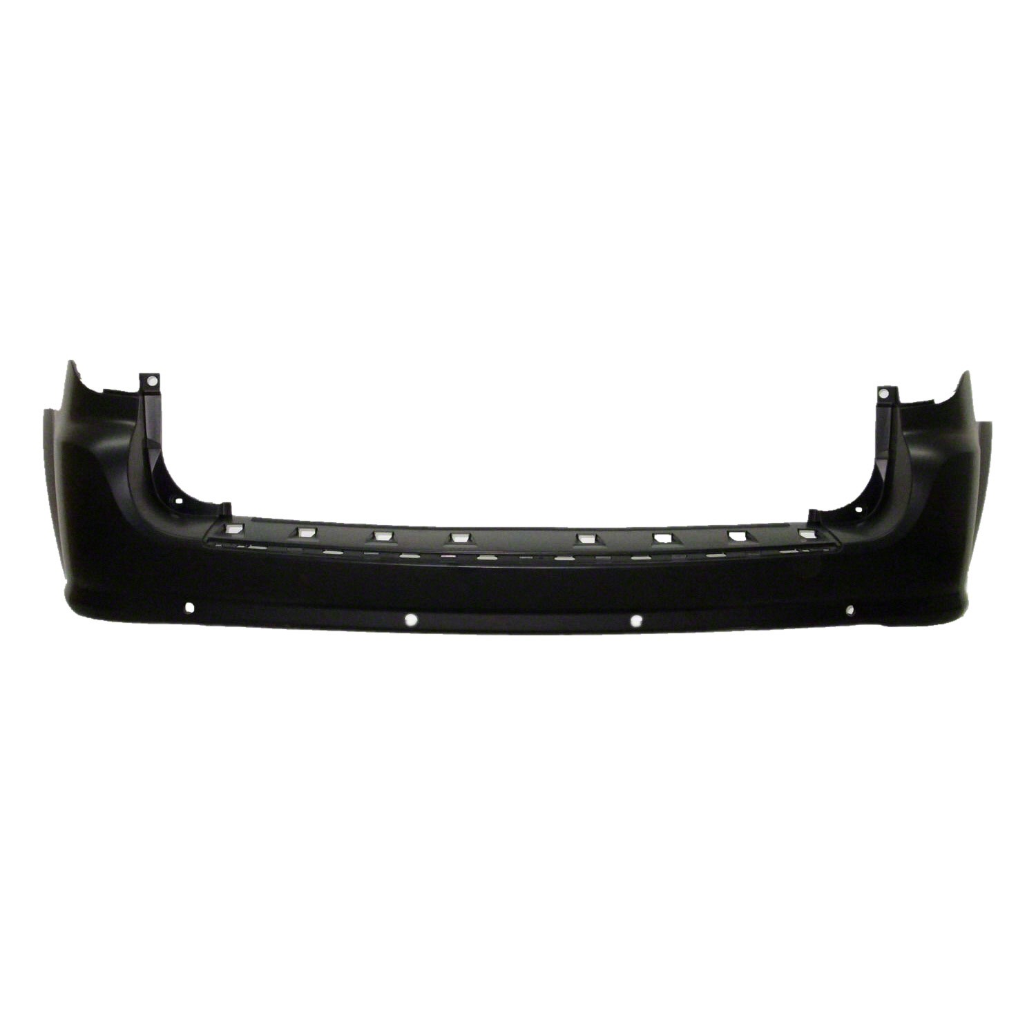 Bumper Cover Rear w/Parking Sensors w/Blind Spot Sensor Primed CAPA for Dodge Grand Caravan 2011–2020