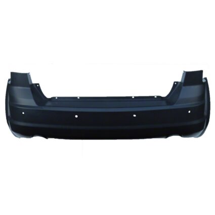 Bumper Cover Rear w/o Fascia 1 Pcs w/Parking Sensor Dual Exhaust Primed for Dodge Journey 2011–2020
