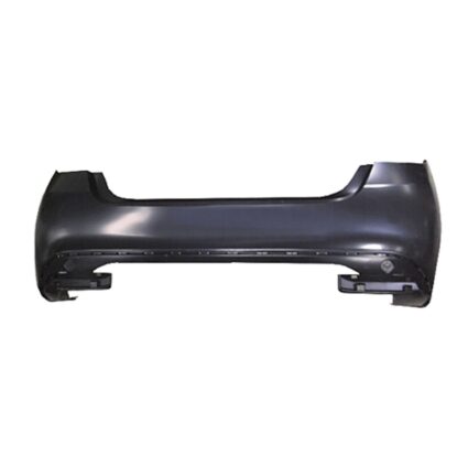 Bumper Cover Rear w/o Park Assist w/o PPPA System Primed CAPA for Chrysler 200 2015–2017