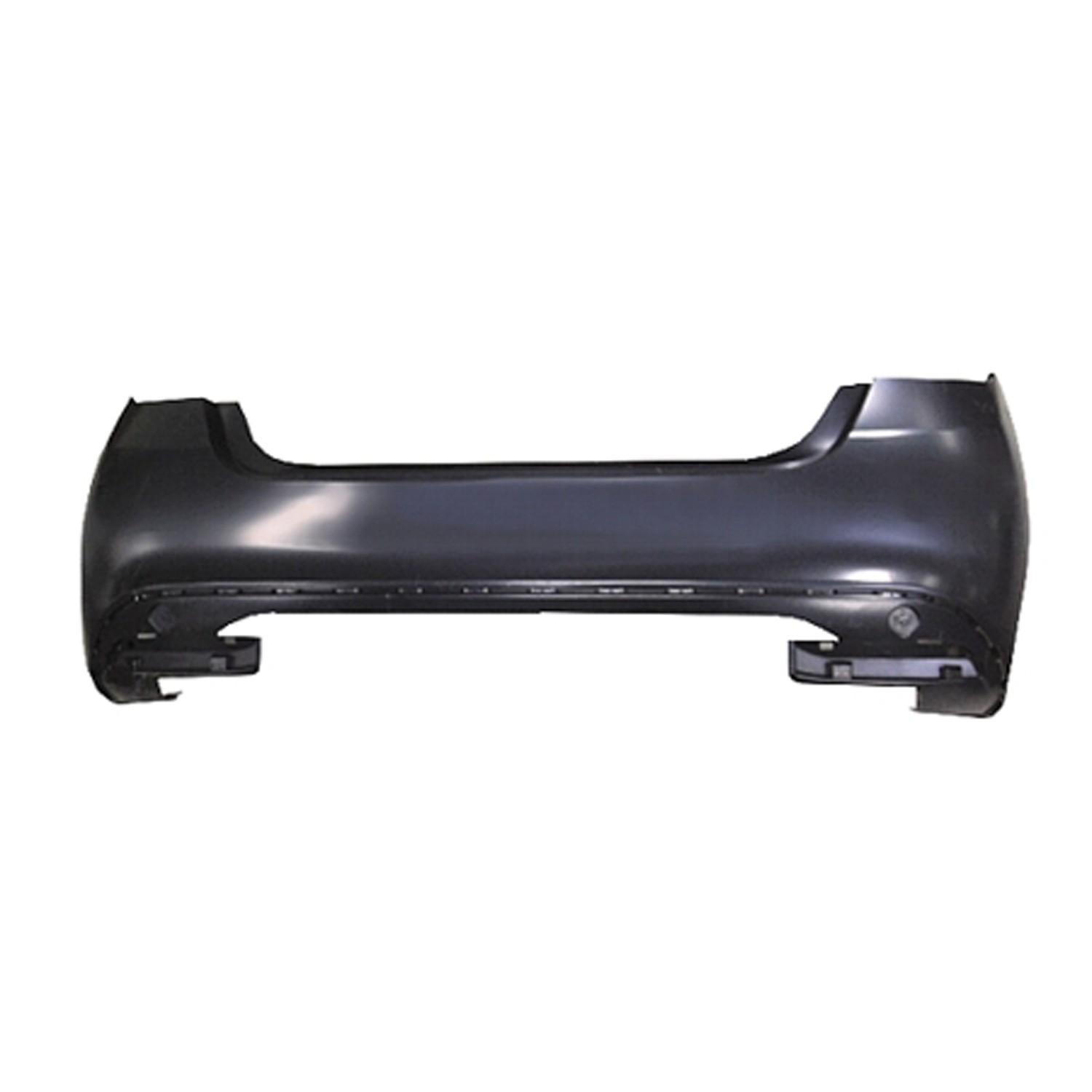 Bumper Cover Rear w/o Park Assist w/o PPPA System Primed CAPA for Chrysler 200 2015–2017