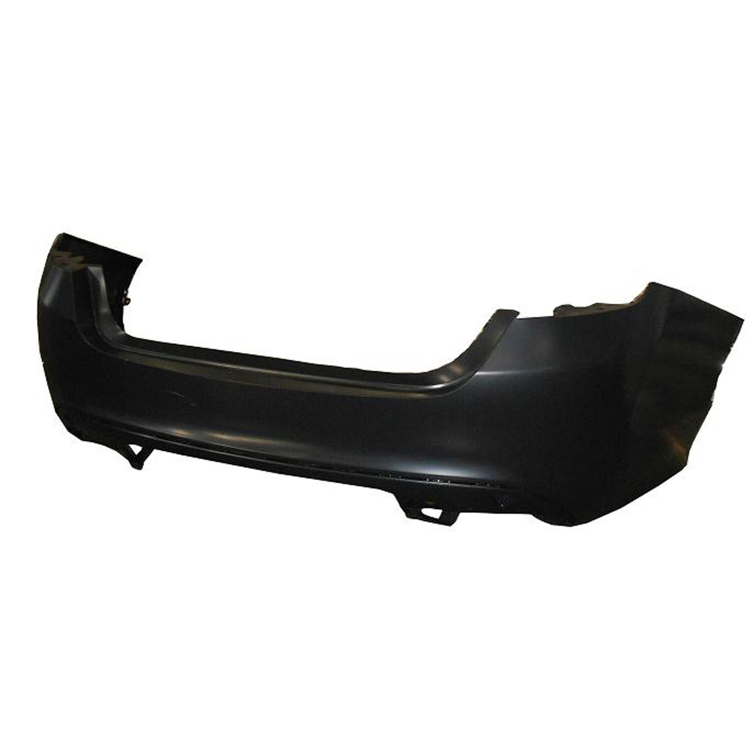 Bumper Cover Rear Dual Exhaust w/o Parallel Park Assist Primed CAPA for Chrysler 200 2015–2017