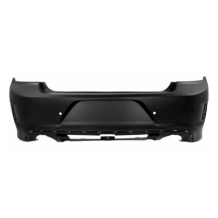 Bumper Cover Rear w/Park Assist Primed CAPA for Dodge Charger SXT Plus SRT 392 R/T Scat Pack SRT Hellcat SRT Hellcat Widebody SRT Hellcat Redeye Widebody SRT Jailbreak SRT Hellcat Redeye Widebody Jailbreak SRT Hellcat Widebody Jailbreak 2015–2023