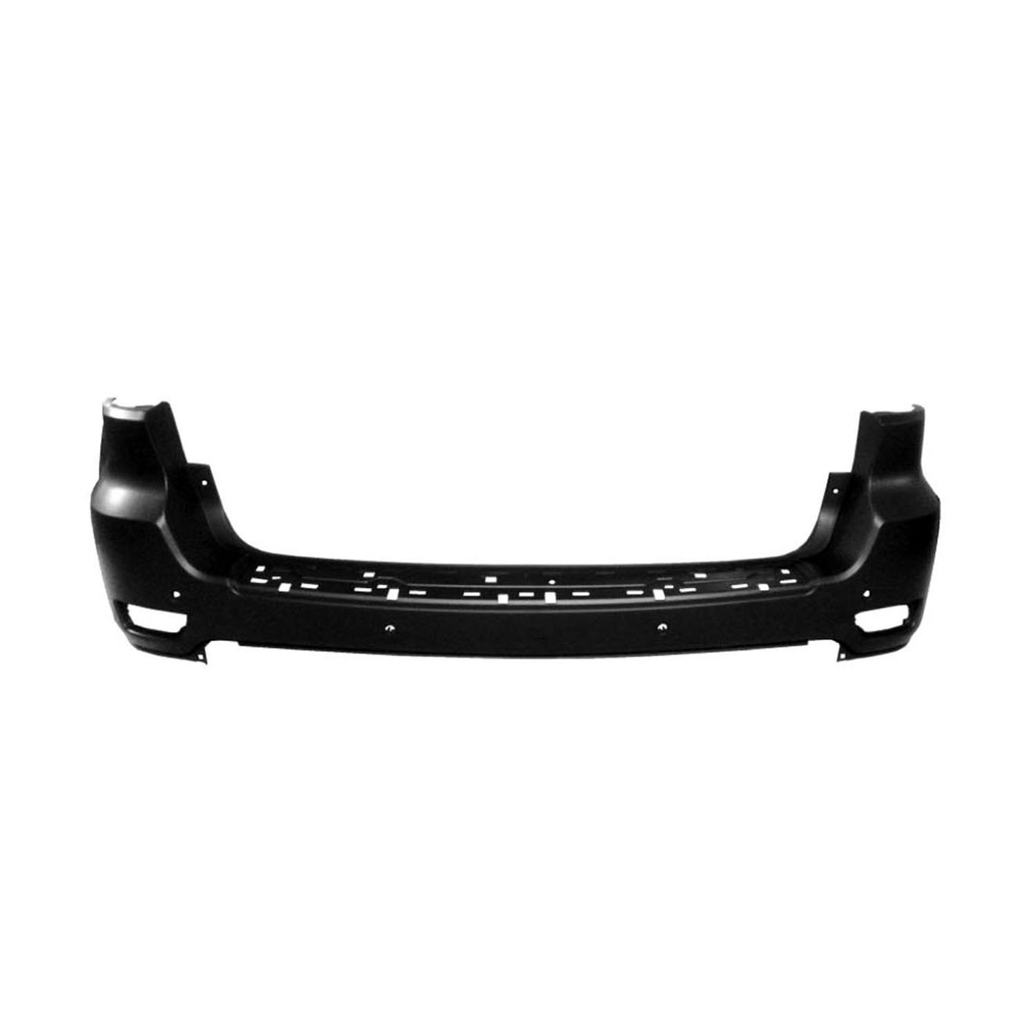 Bumper Cover Rear w/o BLIS w/o BSD w/o Adv Park Assist w/Park Assist Primed for Jeep Grand Cherokee Grand Cherokee WK