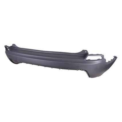 Bumper Cover Rear w/o Advanced Park Assist w/o Park Assist Textured Black for Jeep Cherokee Limited Sport Latitude North Overland Altitude High Altitude Latitude Plus X Latitude Lux Upland 80th Anniversary Altitude Lux 2019–2023
