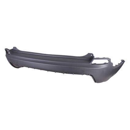 Bumper Cover Rear w/o Advanced Park Assist w/o Park Assist Textured Black CAPA for Jeep Cherokee Limited Sport Latitude North Overland Altitude High Altitude Latitude Plus X Latitude Lux Upland 80th Anniversary Altitude Lux 2019–2023