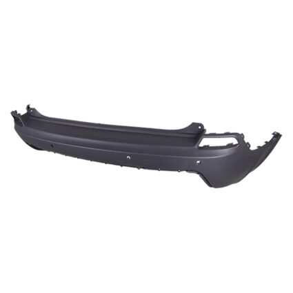 Bumper Cover Rear w/o Advanced Park Assist w/Park Assist Textured Black CAPA for Jeep Cherokee Limited Sport Latitude North Overland Altitude High Altitude Latitude Plus X Latitude Lux Upland 80th Anniversary Altitude Lux 2019–2023
