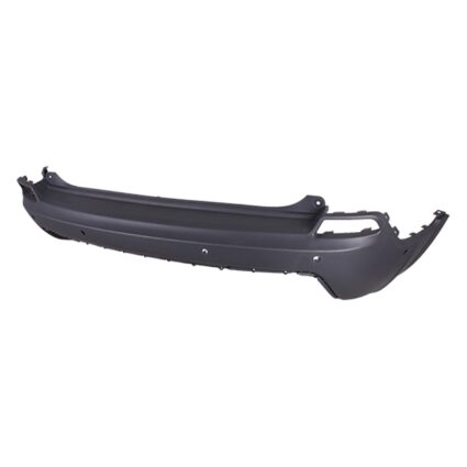 Bumper Cover Rear w/Advanced Park Assist w/Park Assist Textured Black for Jeep Cherokee Limited Sport Latitude North Overland Altitude High Altitude Latitude Plus X Latitude Lux Upland 80th Anniversary Altitude Lux 2019–2023