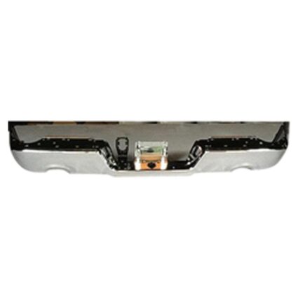 Bumper Face Bar Rear w/Dual Exhaust w/o Parking Sensor Chrome for Dodge Ram 1500 Ram 1500 1500 Classic