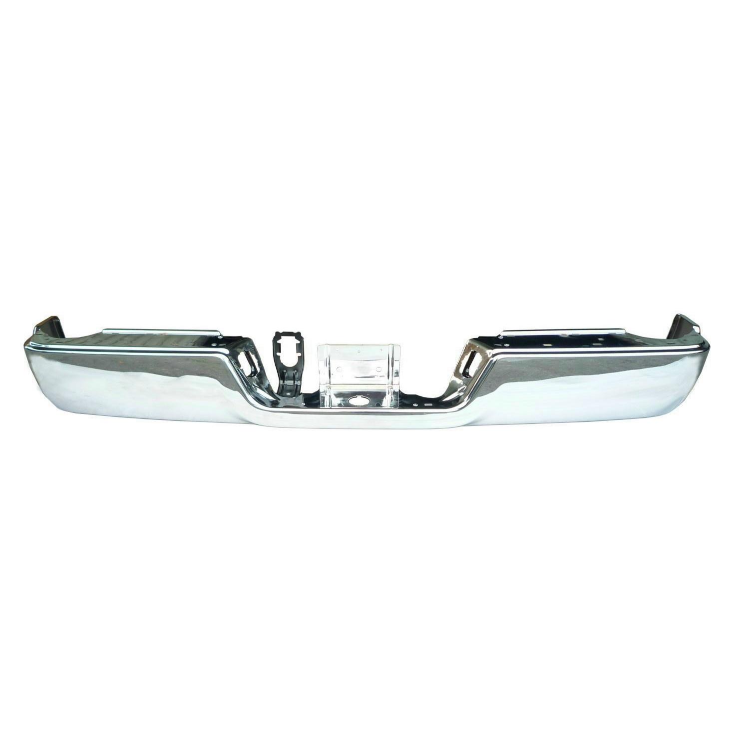 Bumper Face Bar Rear w/o Dual Exhaust w/o Parking Sensor Chrome CAPA for Dodge Ram 2500 Ram 3500 Ram 1500 Ram 1500 2500 3500 1500 Classic