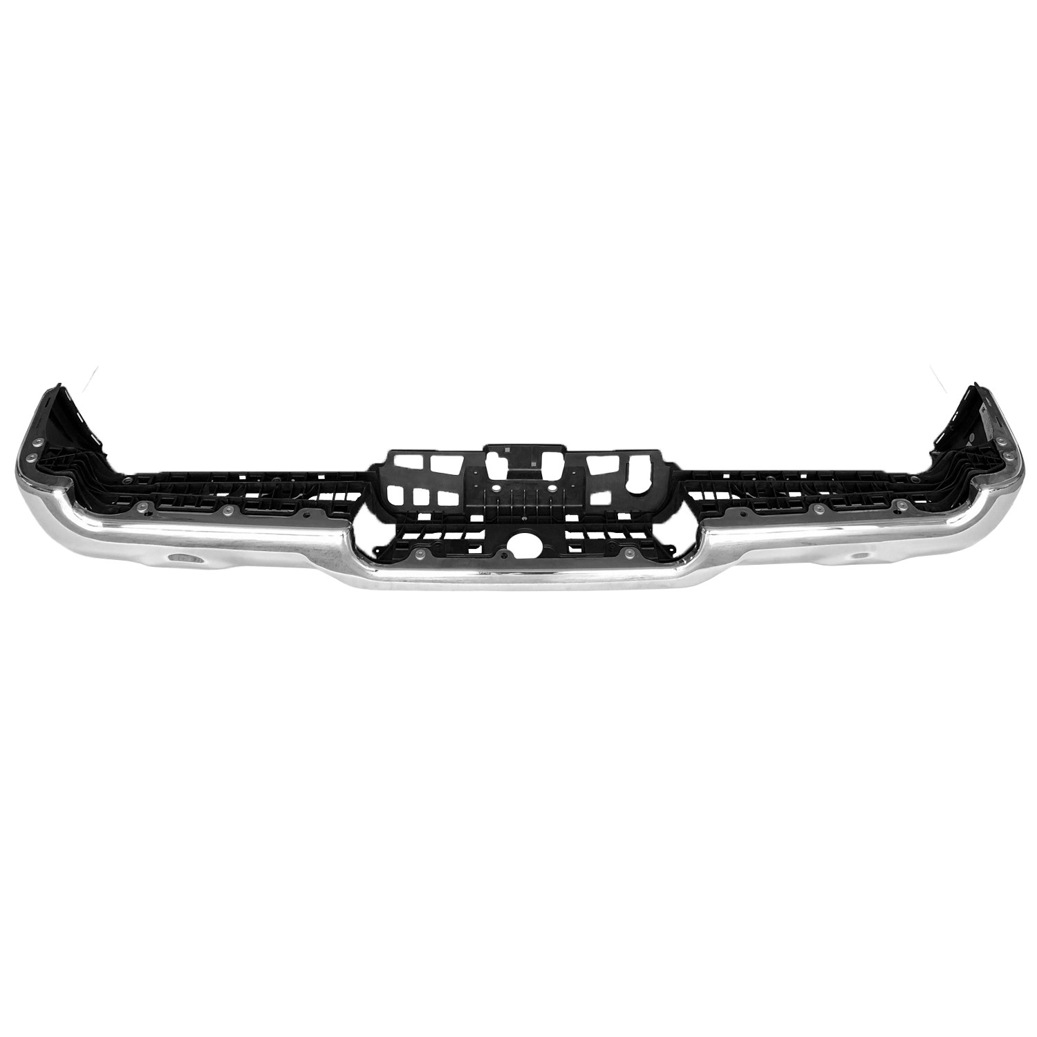 Bumper Face Bar Rear Dual Exhaust Chrome for Ram 1500 2019–2024
