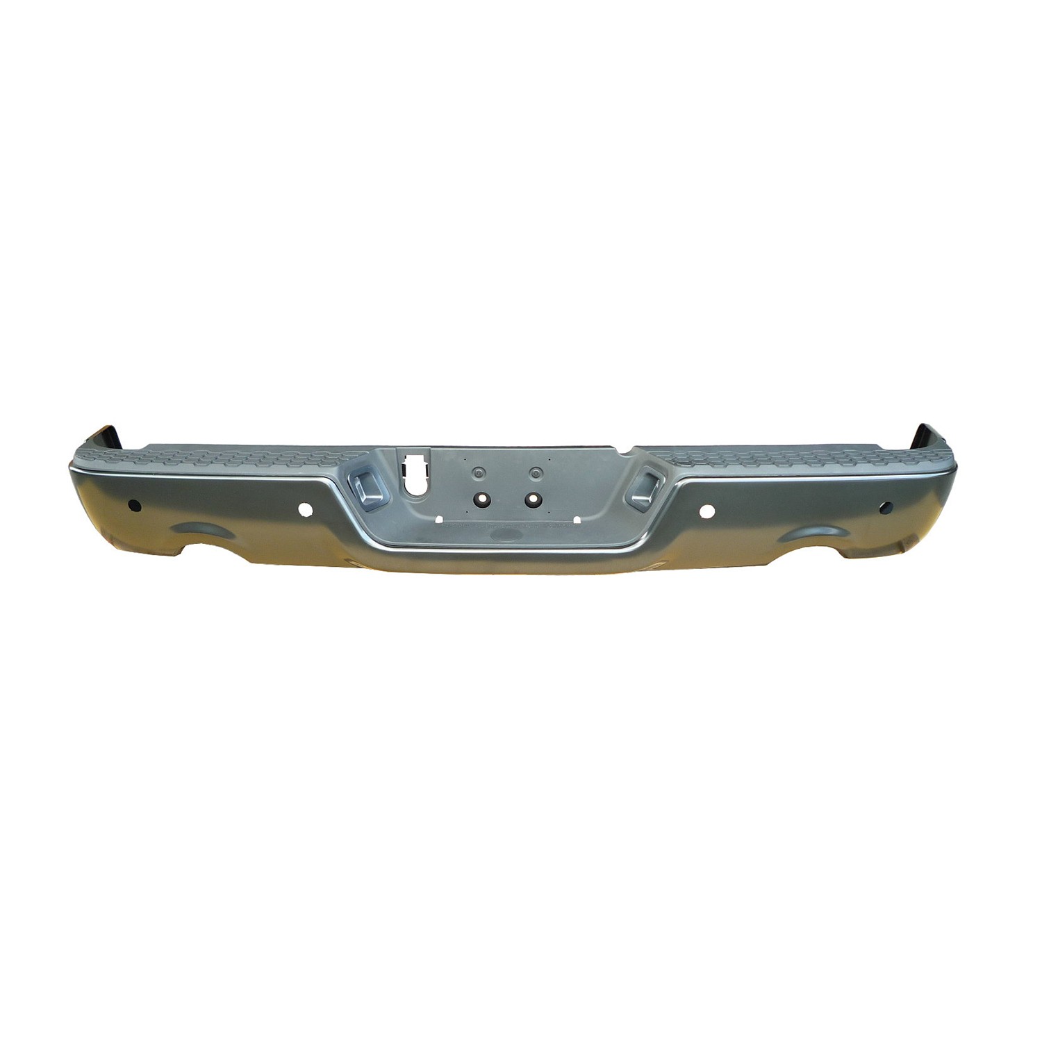 Bumper Assembly Rear w/Dual Exhaust w/Parking Sensor w/Licence Lamps CAPA for Dodge Ram 1500 Ram 1500 1500 Classic