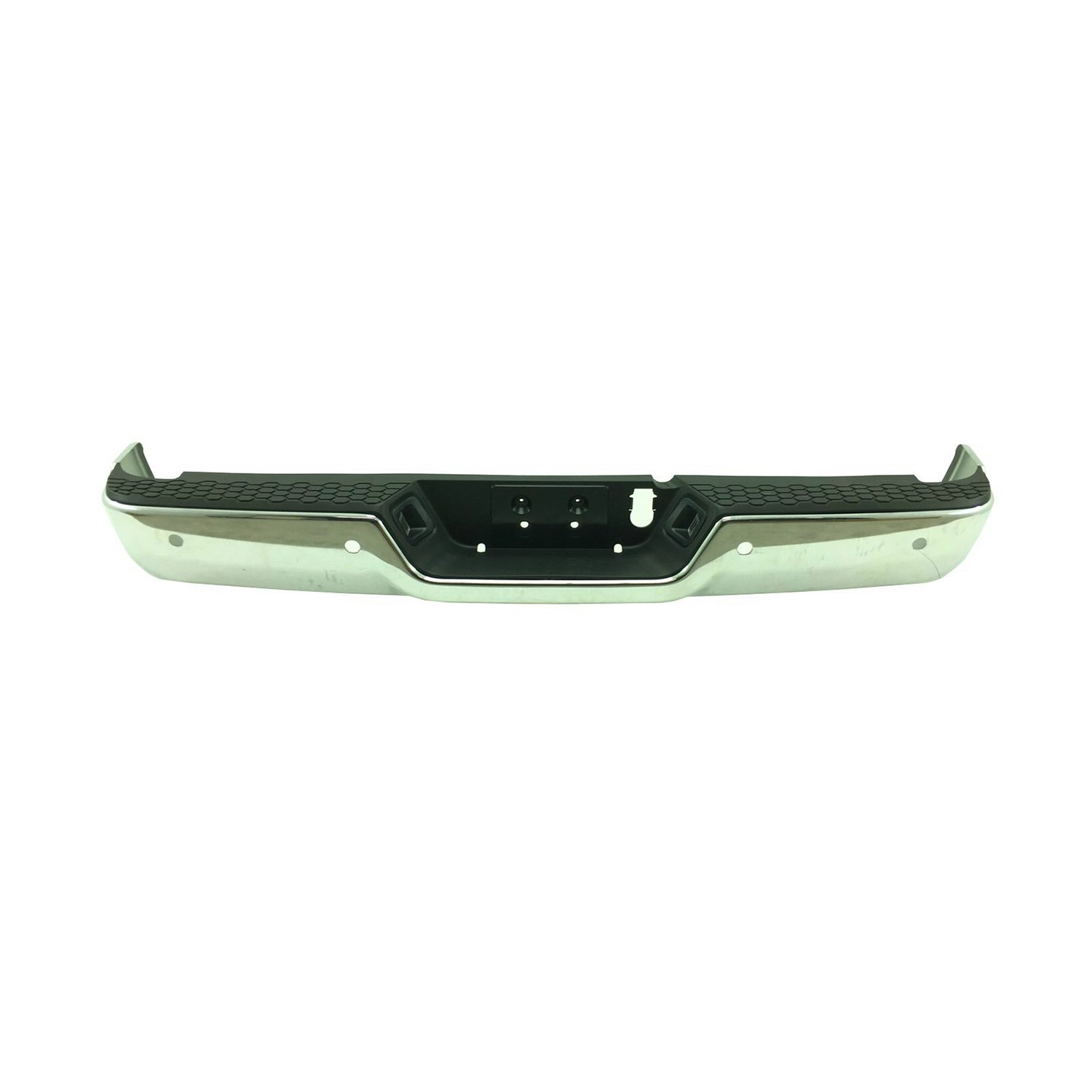 Bumper Assembly Rear w/Parking Sensors Chrome CAPA for Ram 3500 2500