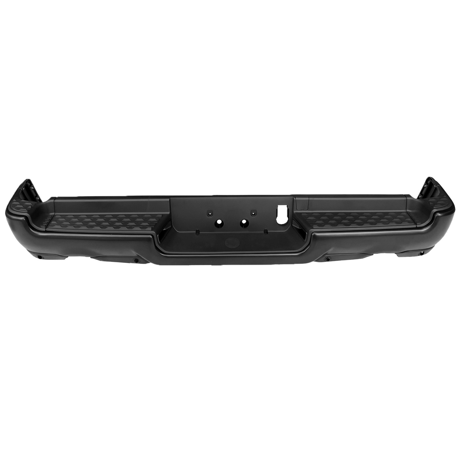 Bumper Assembly Rear Dual Exhaust w/Adv Park w/Park Snsr for Ram 1500 Limited Laramie Sport Big Horn Lone Star SLT SXT Laramie Longhorn HFE Longhorn Laramie Sport ST Hemi Sport Special Service TRX Limited Longhorn TRX Launch Edition Big Horn OffRoad 2019–2024