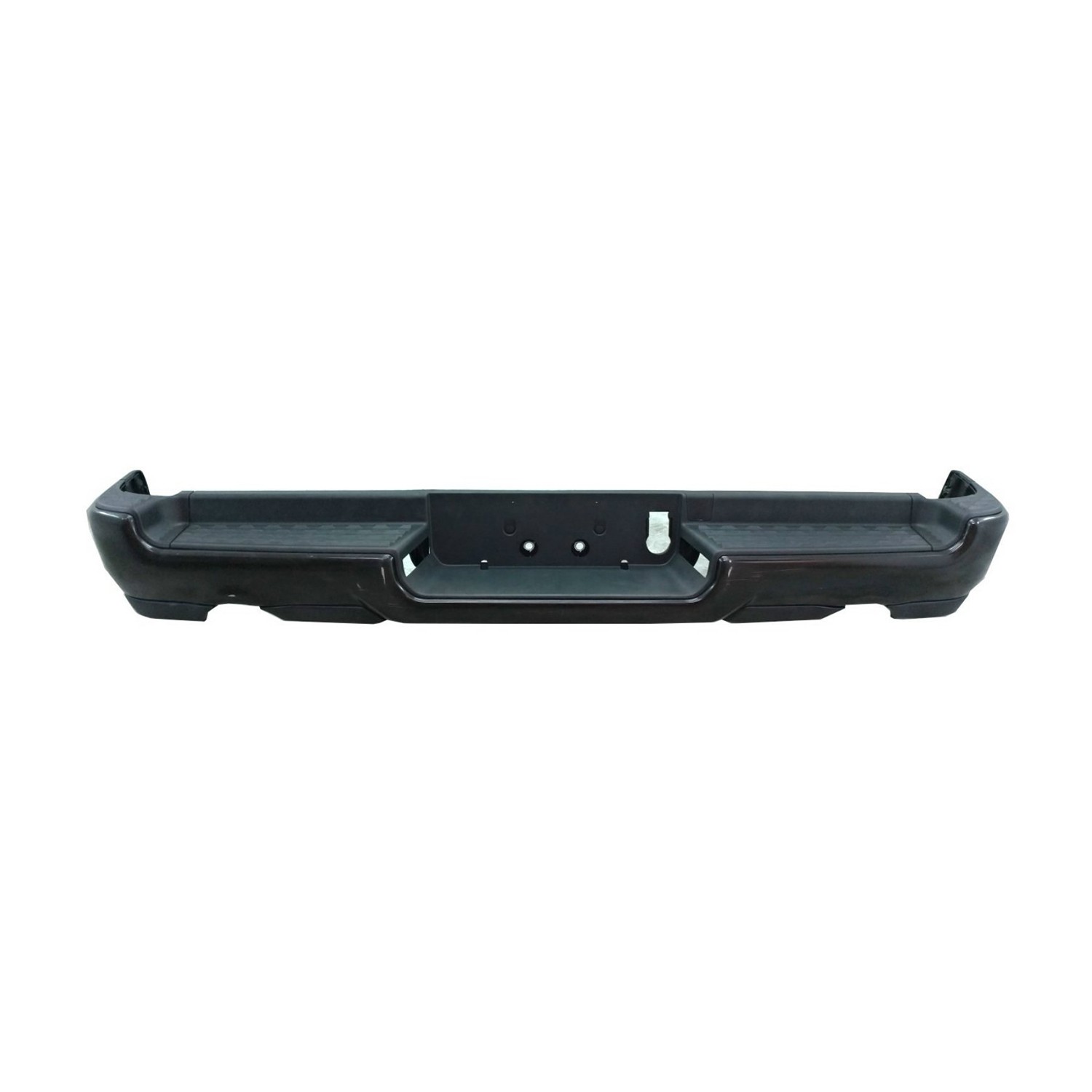 Bumper Assembly Rear Dual Exhaust w/o Adv Park w/o Park Snsr w/o Lamps CAPA for Ram 1500 Limited Laramie Sport Big Horn Lone Star SLT SXT Laramie Longhorn HFE Longhorn Laramie Sport ST Hemi Sport Special Service TRX Limited Longhorn TRX Launch Edition Big Horn OffRoad 2019–2024