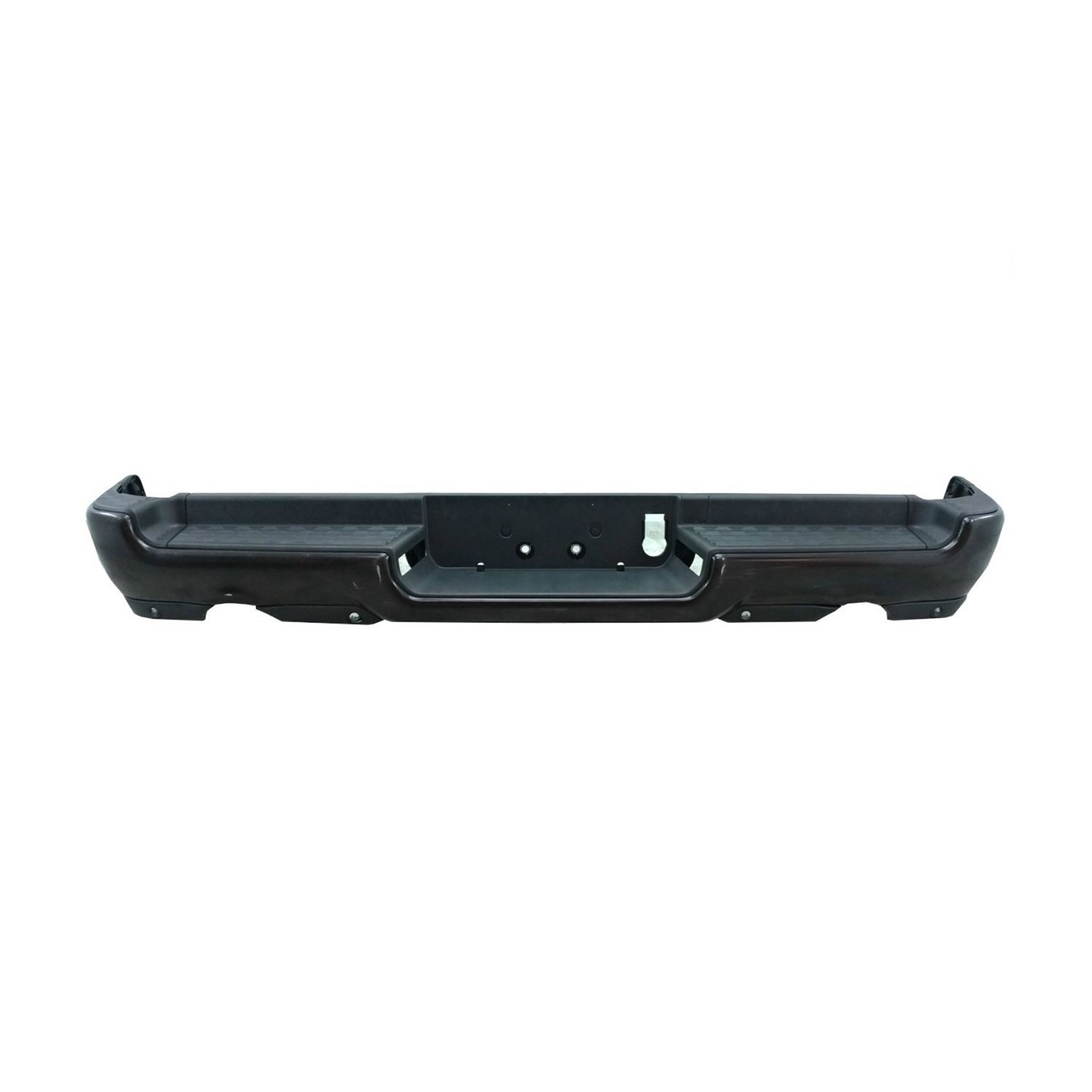 Bumper Assembly Rear Dual Exhaust w/Adv Park w/Park Snsr w/o Lamps CAPA for Ram 1500 Limited Laramie Sport Big Horn Lone Star SLT SXT Laramie Longhorn HFE Longhorn Laramie Sport ST Hemi Sport Special Service TRX Limited Longhorn TRX Launch Edition Big Horn OffRoad 2019–2024