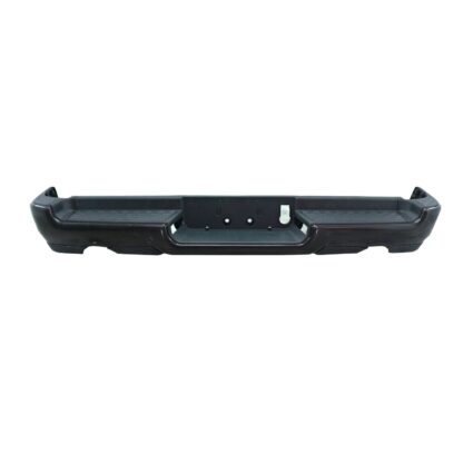 Bumper Assembly Rear Dual Exhaust w/o Adv Park w/o Parking Sensor w/o Lamps Black CAPA for Ram 1500 Rebel 2019–2024