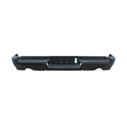Bumper Assembly Rear Dual Exhaust w/Adv Park w/Parking Sensor w/o Lamps Black CAPA for Ram 1500 Rebel 2019–2024