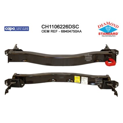 Bumper Cover Reinforcement Rear CAPA for Jeep Renegade Trailhawk Upland 2015–2023