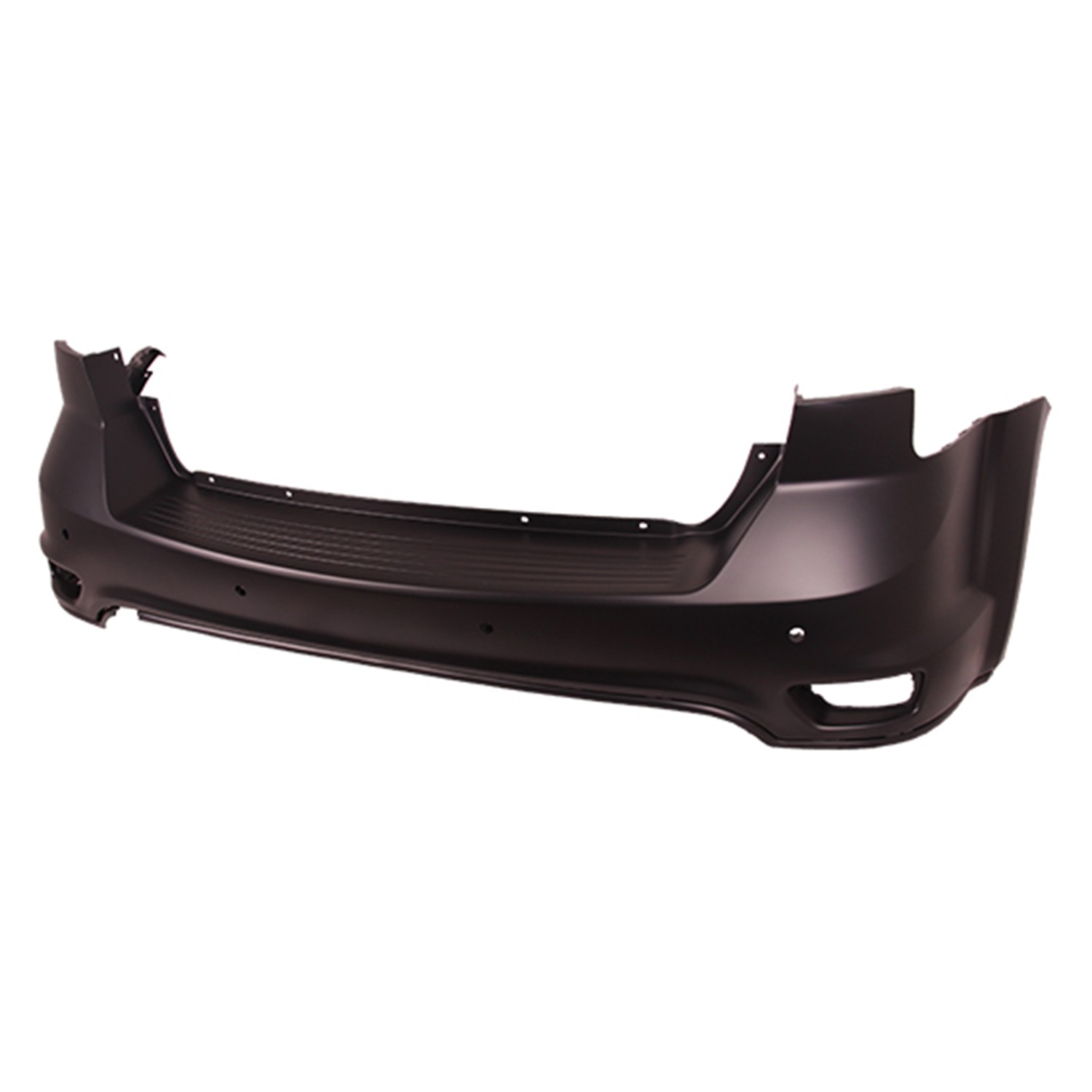 Bumper Cover Rear Upper w/Parking Sensor Primed CAPA for Dodge Journey 2011–2019
