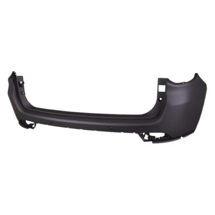 Bumper Cover Rear Upper NEW w/Park Assist Sensors w/o Blind Spot Sensor Primed CAPA for Jeep Compass 2017–2021