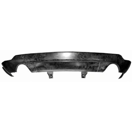 Bumper Cover Rear Lower Dual Chrome Exhaust Tips w/o Towing Pkg Type 4 CAPA for Jeep Grand Cherokee Grand Cherokee WK