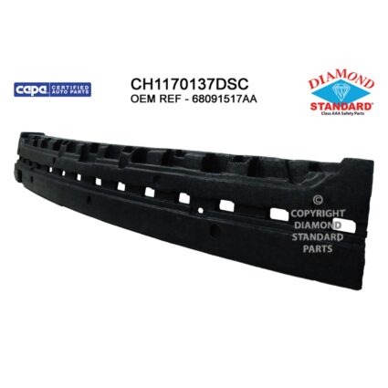 Bumper Impact Absorber Rear CAPA for Jeep Patriot 2011–2017