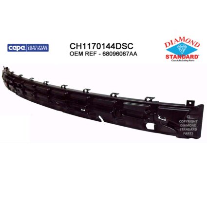 Bumper Impact Absorber Rear CAPA for Chrysler 200 Sedan 2015–2017