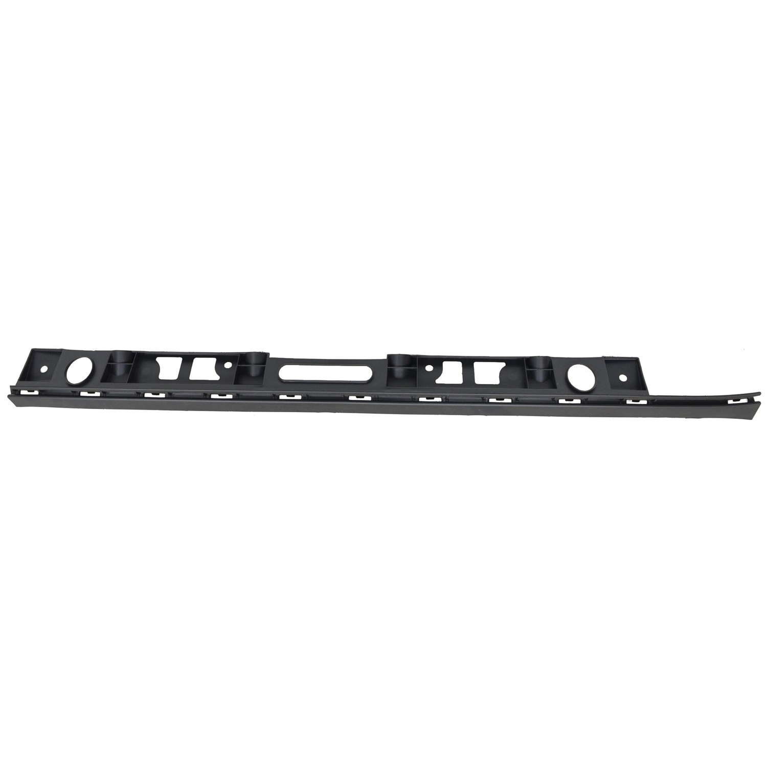 Bumper to Body Filler Panel Rear Single Exhaust Trim Strip for Jeep Cherokee 2014–2018