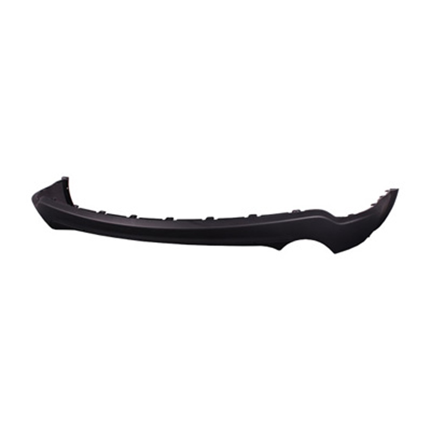 Bumper Valance / Grille Kit Rear Single Exhaust w/o Towing Pkg Textured Black Panel CAPA for Jeep Grand Cherokee Grand Cherokee WK