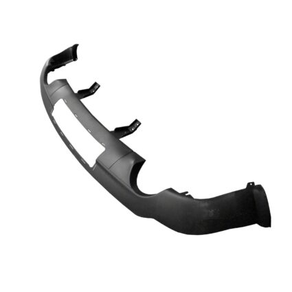 Bumper Valance / Grille Kit Rear Dual Exhaust w/Towing Pkg Textured Black Panel CAPA for Jeep Grand Cherokee Grand Cherokee WK