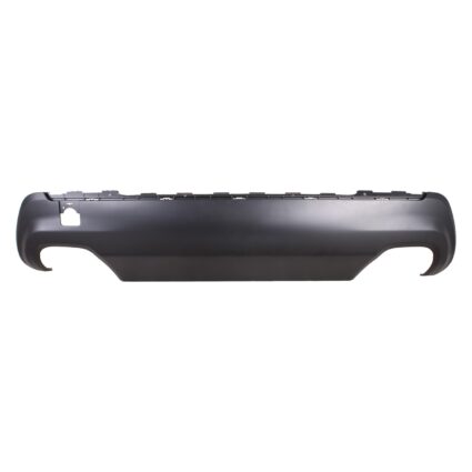Bumper Valance / Grille Kit Rear Panel Dual Exhaust w/o Trailer Hitch w/Chrome Trim Primed CAPA for Jeep Cherokee 2019–2023