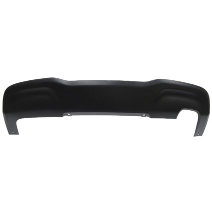 Bumper Valance / Grille Kit Rear w/o Chrome Exhaust Tips w/o Towing Hitch Panel for Jeep Compass Limited Sport Latitude North Trailhawk 2017–2022