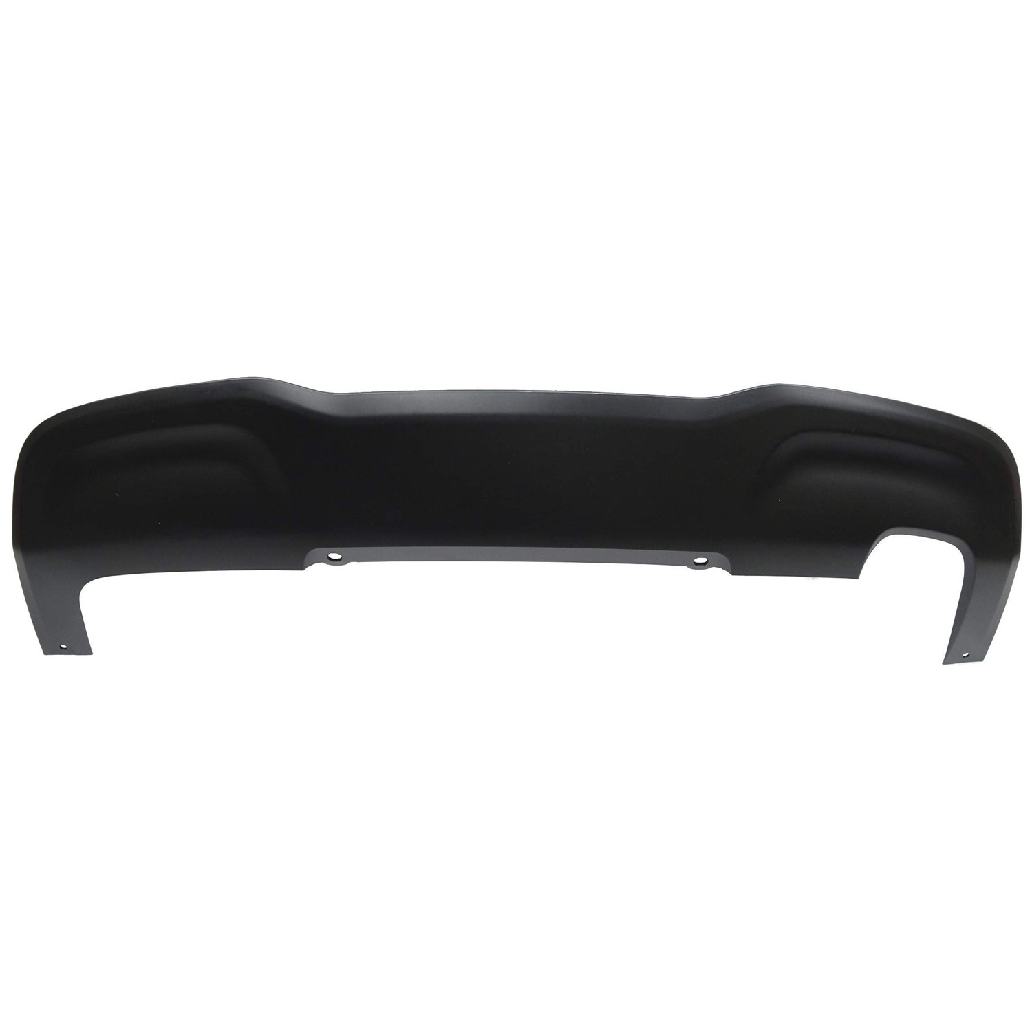Bumper Valance / Grille Kit Rear w/o Chrome Exhaust Tips w/o Towing Hitch Panel for Jeep Compass Limited Sport Latitude North Trailhawk 2017–2022