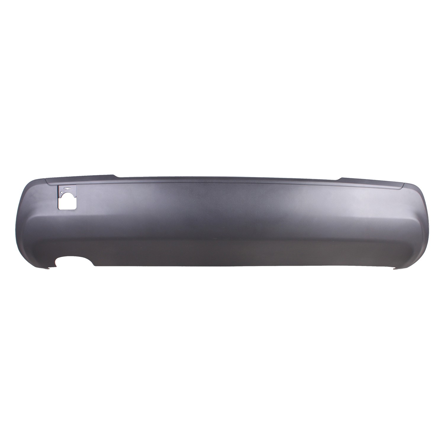 Bumper Valance / Grille Kit Rear Single Exhaust w/o Trailer Hitch w/Black Trim Tubular Headers Panel CAPA for Jeep Cherokee 2019–2023