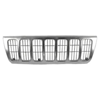Grille Assembly w/Center Insert for Jeep Grand Cherokee Laredo Sport 1999–2003
