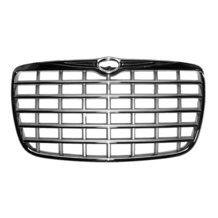 Grille Assembly Chrome Outer & Silver/Chrome Inner for Chrysler 300 2005–2010